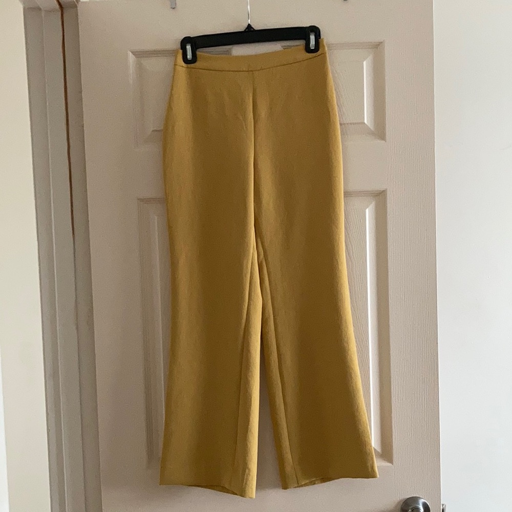 Artizia Wilfred Yellow Flare Pants